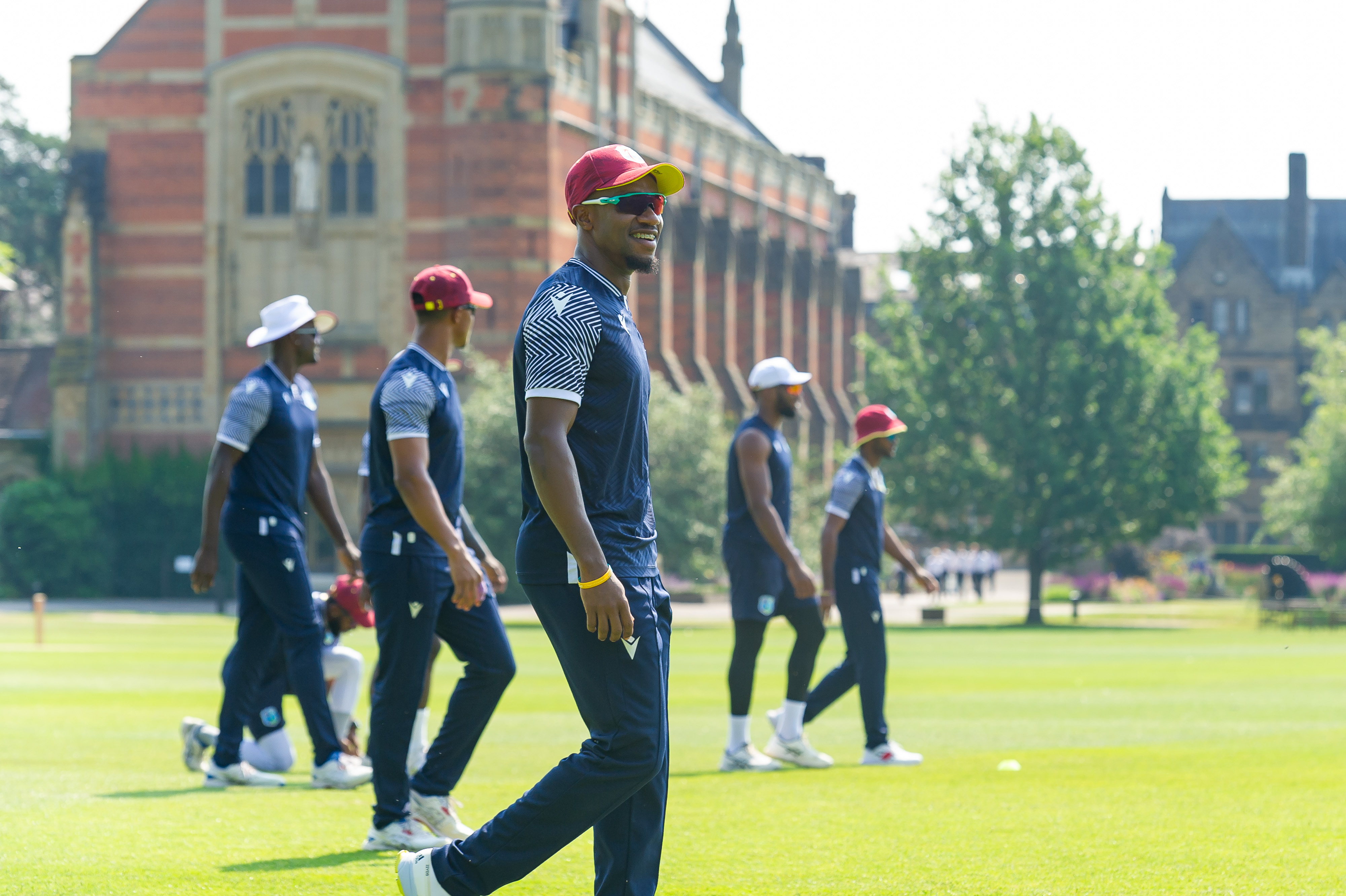 The West Indies come to Tonbridge for Test match training camp